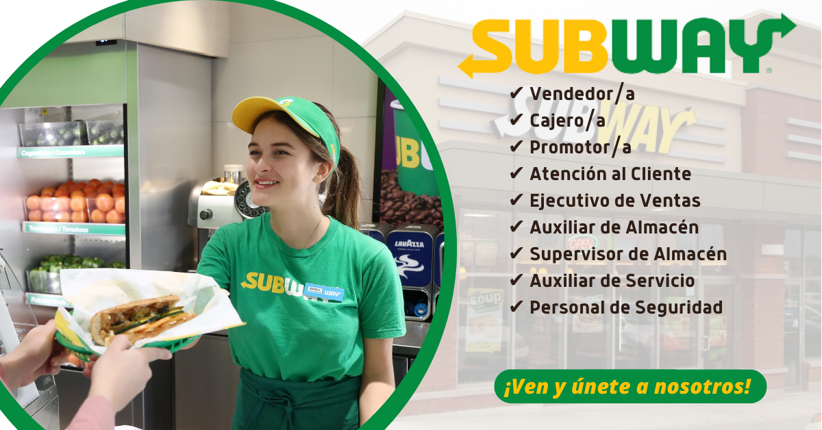 SUBWAY - BUSCA PERSONAL